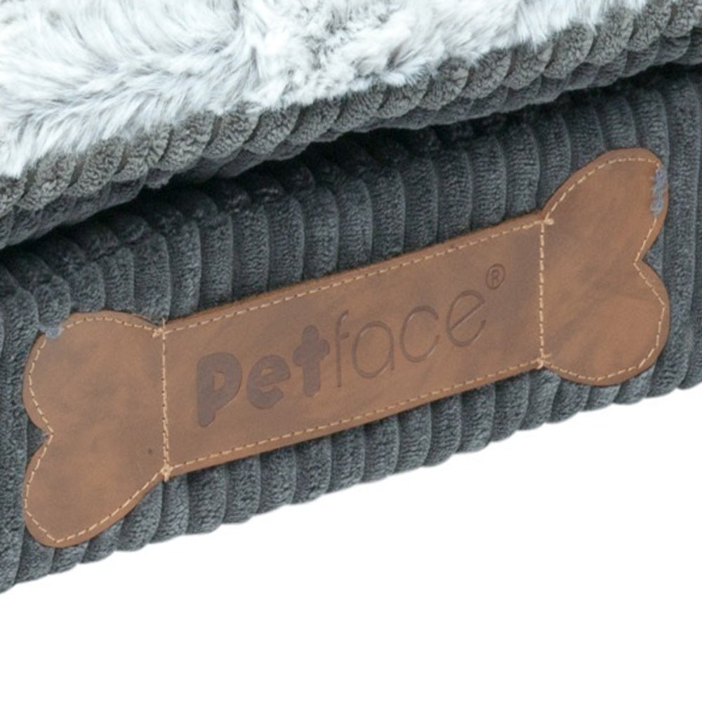 Petface Ultimate Luxury Memory Foam Dog Bed Grey 3 Sizes Classic Home Store