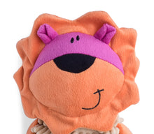 Load image into Gallery viewer, Petface Buddies Lionel Lion Plush Squeaky Shaggy Dog Toy