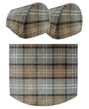 Load image into Gallery viewer, Balmoral Check Chenille Arm Caps &amp; Chair Back Set (4 Colours)