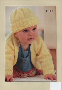 Peter Gregory Knitting Booklet AK21 Premature Babies toddler Outfits