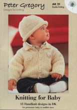 Load image into Gallery viewer, Peter Gregory Knitting Booklet AK21 Premature Babies toddler Outfits