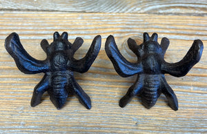 Cast Iron Novelty Door or Drawer Handles (3 Designs)