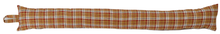 Load image into Gallery viewer, Poly Wool Checked Fabric Draught Excluder (3 Colours)