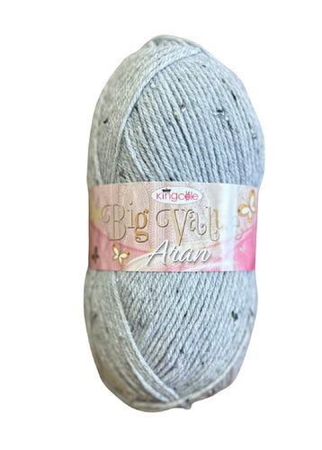 King Cole Big Value Aran Acrylic Knitting Wool (Marble - 1998)