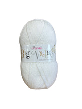 Load image into Gallery viewer, King Cole Big Value DK Double Knitting Wool 100g - White Shade 1