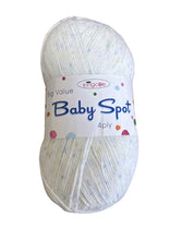 Load image into Gallery viewer, King Cole Big Value Baby Spot 4 Ply Knitting Yarn 100g Ball - Bluebird (2551)