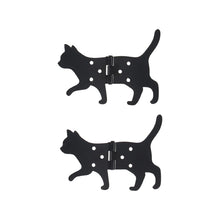 Load image into Gallery viewer, Black Cat Door Hinges (Left or Right)