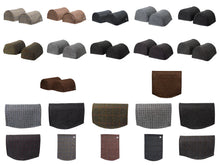 Load image into Gallery viewer, Harris Tweed Round Arm Caps or Chair Backs (Various Colours)