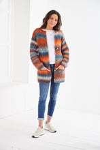 Load image into Gallery viewer, King Cole Super Chunky Knitting Pattern Ladies Jacket &amp; Sweater 6194