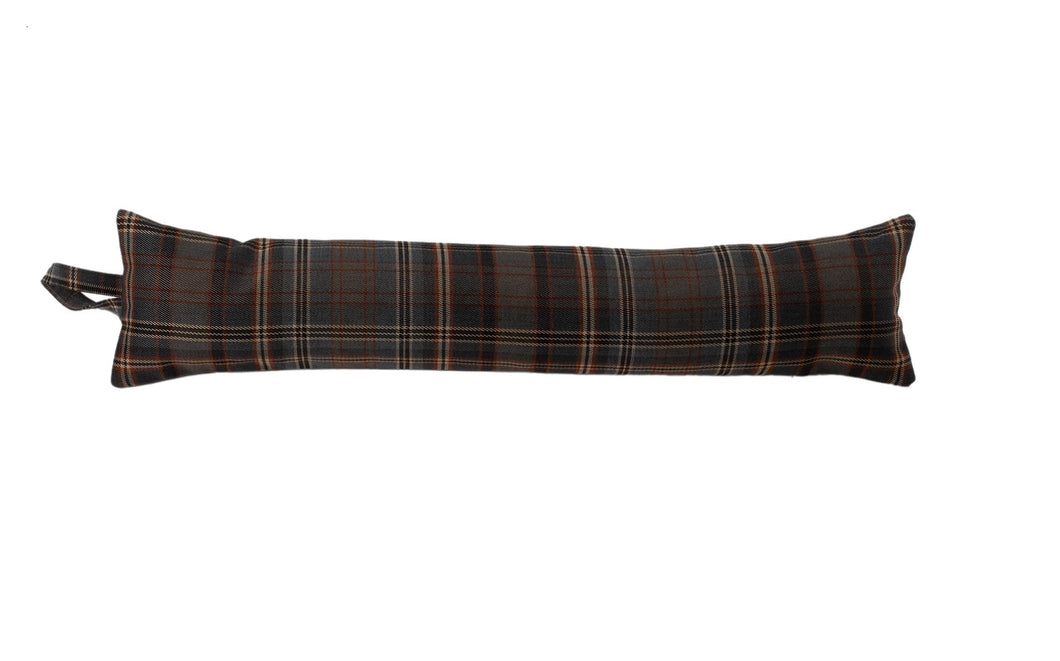 Brushed Check Fabric Draught Excluder (3 Colours)