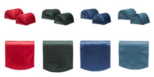 Load image into Gallery viewer, Velvet Arm Caps or Chair Backs (Green, Blue, Cranberry or Petrol)