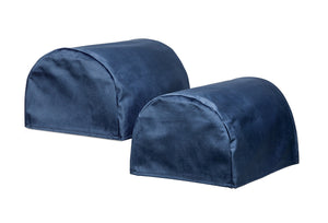 Velvet Arm Caps or Chair Backs (Green, Blue, Cranberry or Petrol)