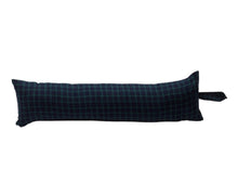 Load image into Gallery viewer, Black Watch Mini Tartan Check Draught Excluder (6 Sizes)