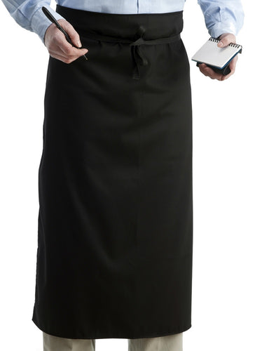 Black Waist Polycotton Apron (Pack of 1 or 5)