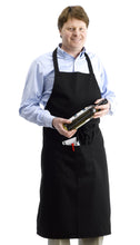 Load image into Gallery viewer, Black Full Apron With Pocket Professional Chefs (Pack of 1 or 5)