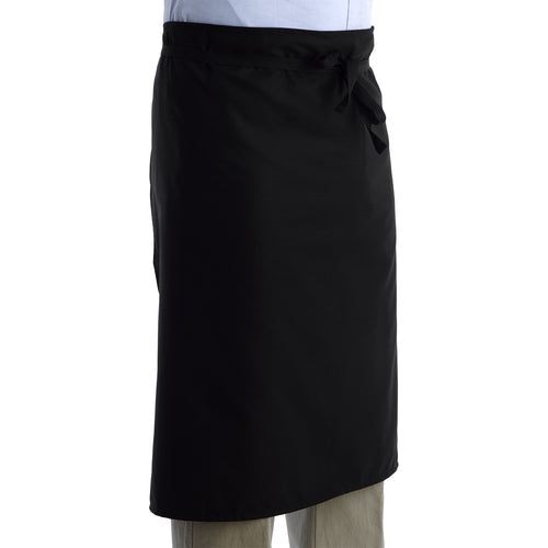 Black Polycotton Waist Apron (Pack of 1 or 5)