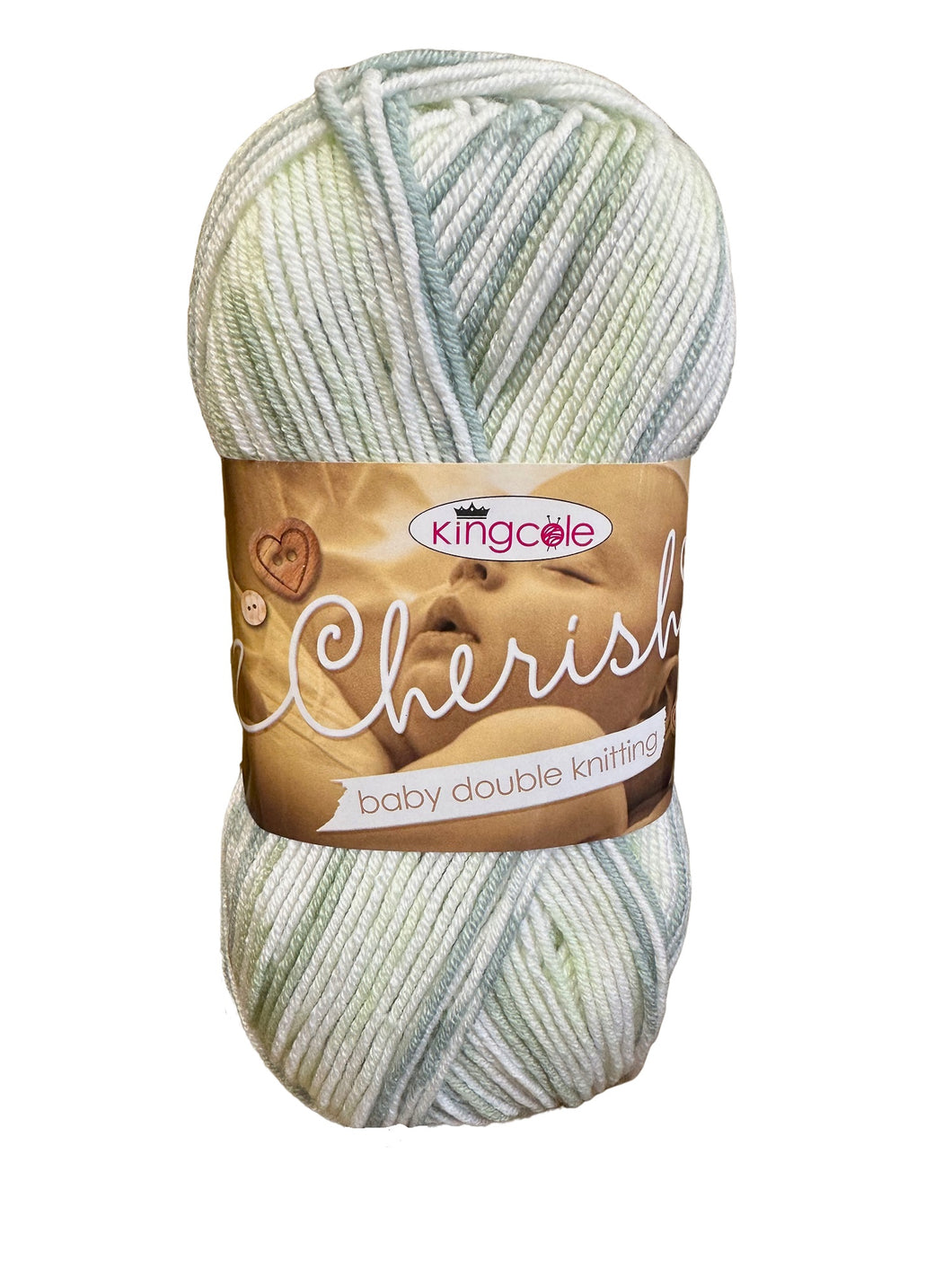 King Cole Cherish DK Low Pill Acrylic Baby Yarn 100g Evergreen 3727