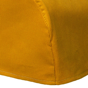 Corduroy Round Arm Caps or Chair Backs (3 Colours)