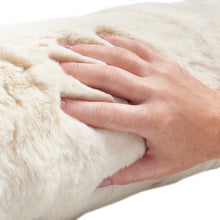 Load image into Gallery viewer, Soft Plush Faux Rabbit Fur Draught Excluder-3ft (4 Colours)