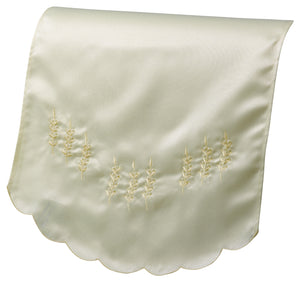 Fern Embroidered & Bead Detail Chairback (4 Colours)