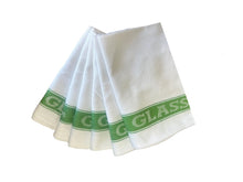 Load image into Gallery viewer, Linen Union VL Catering Glass Cloths (Blue, Green or Red)