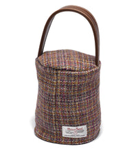 Load image into Gallery viewer, Harris Tweed 100% Pure New Wool Doorstop Cover with Leather Handle