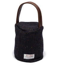 Load image into Gallery viewer, Harris Tweed 100% Pure New Wool Doorstop Cover with Leather Handle