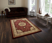 Load image into Gallery viewer, Heritage Traditional Floral &amp; Swirl Pattern Rug (Various Colours &amp; Sizes)