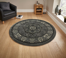 Load image into Gallery viewer, Heritage Traditional Floral &amp; Swirl Pattern Rug (Various Colours &amp; Sizes)