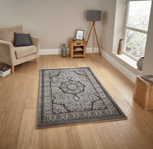 Load image into Gallery viewer, Heritage Traditional Floral &amp; Swirl Pattern Rug (Various Colours &amp; Sizes)