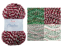 Load image into Gallery viewer, King Cole Christmas Super Chunky Knitting Yarn 100g (4 Shades)