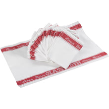 Load image into Gallery viewer, Linen Union VL Catering Glass Cloths (Blue, Green or Red)