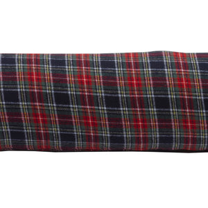 Black Stewart Mini Tartan Check Draught Excluder (6 Sizes)