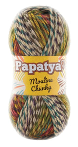 Papatya Mouline Chunky Yarn 100g Ball (6 Colours)