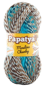 Papatya Mouline Chunky Yarn 100g Ball (6 Colours)