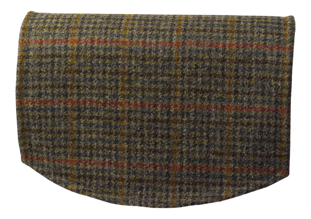 Harris Tweed Round Arm Caps or Chair Backs (Various Colours)