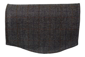 Harris Tweed Round Arm Caps or Chair Backs (Various Colours)