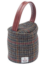 Load image into Gallery viewer, Harris Tweed 100% Pure New Wool Doorstop Cover with Leather Handle