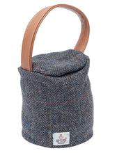 Load image into Gallery viewer, Harris Tweed 100% Pure New Wool Doorstop Cover with Leather Handle