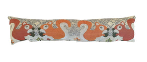 Draught Excluder Squirrel Design with Soft Velvet Back