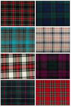 Load image into Gallery viewer, Made To Order Tartan Check Table Runners (8 Colours &amp; 4 Sizes)