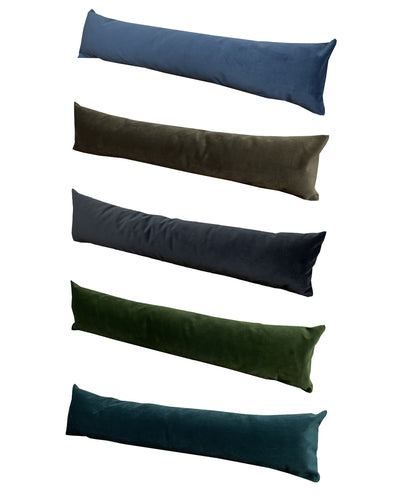 Luxury Thick Velvet Draught Excluder (5 Colours)