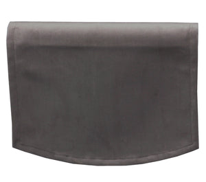 Luxury Velvet Round Arm Caps or Chair Backs